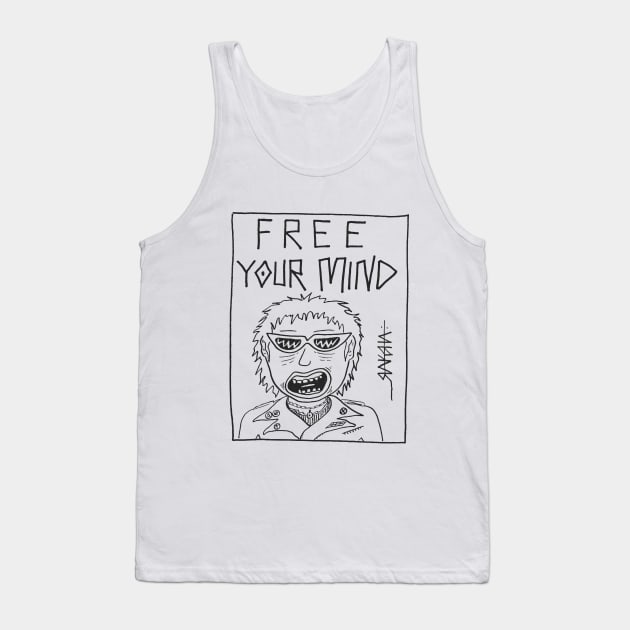 Free Your Mind Tank Top by Raksha